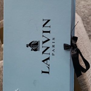 Lanvin red ballet flats